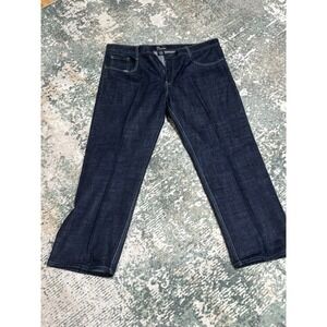 Vintage Red Diamond Jeans Mens 40x32‎ Blue Baggy Wide Leg Hip Hop Y2K